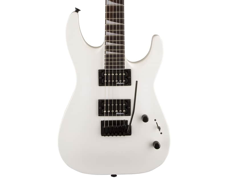 Used Jackson JS Series Dinky Arch Top JS22 DKA - Snow White w/Amaranth FB image 1