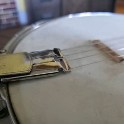 Gretsch Broadkaster B 4-string tenor resonator banjo w/hsc 1928 image 6