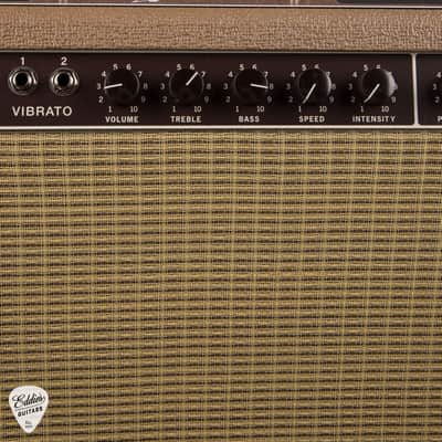 Fender '62 Super Amp - 40W 2x10 Combo Brown & Wheat image 4