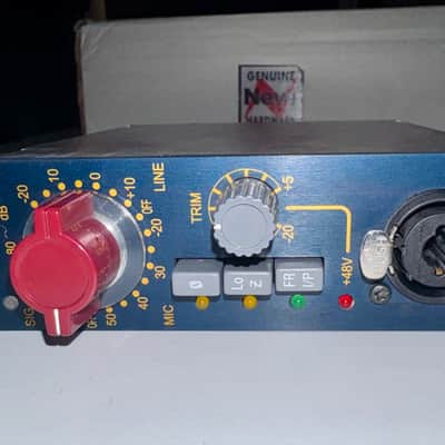 AMS Neve 1073LB 500 Series Mic Preamp Module 2010s - Blue image 4