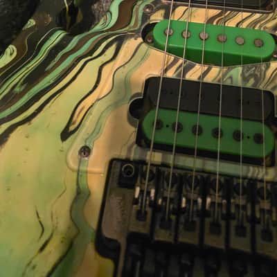 Ibanez JEM77GMC 1991 - Green Multi Color 1 of 366 *ULTRA RARE* image 4