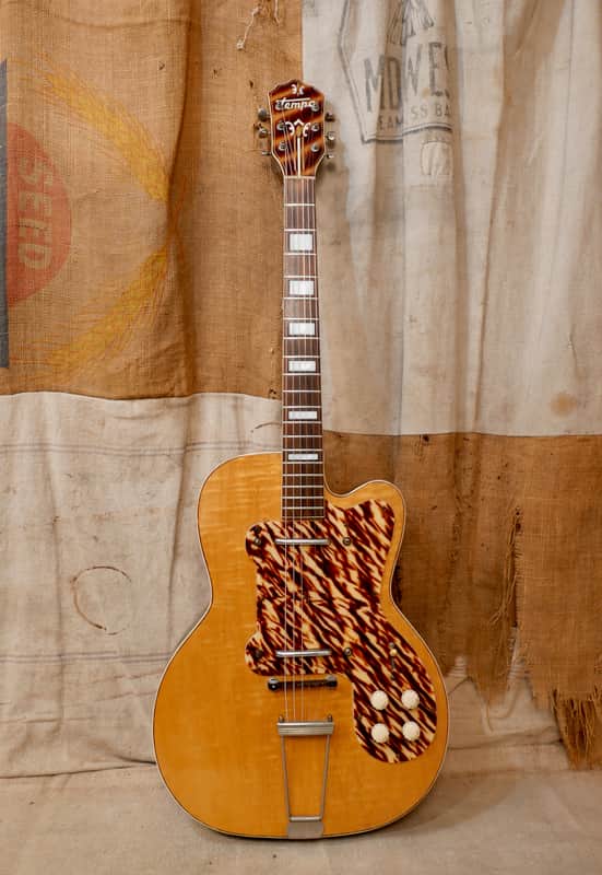 Kay "Tempo" Thin Twin - Jimmy Reed Model 1952 - Blond image 1