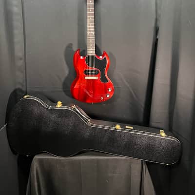 Gibson Custom Shop '63 SG Junior Reissue Lightning Bar 2020 - Present Cherry Red image 2
