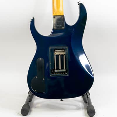 1990 Ibanez PGM100 – Signature Paul Gilbert RG, Bold Jewel Blue, Fully Dialed for Shredding image 14