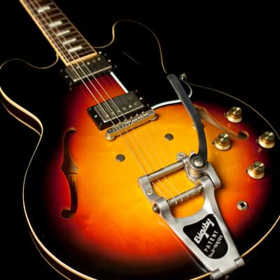 Gibson ES-335 Anchor Stud Bigsby VOS Antique Vintage Sunburst Limited Run 2018 image 6