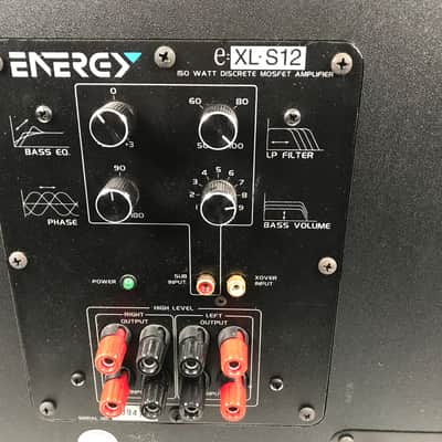 Energy Speakers XL-S12 Powered Subwoofer image 4