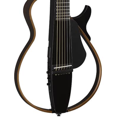 Yamaha SLG200S Steel String Silent Guitar - Trans Black image 1