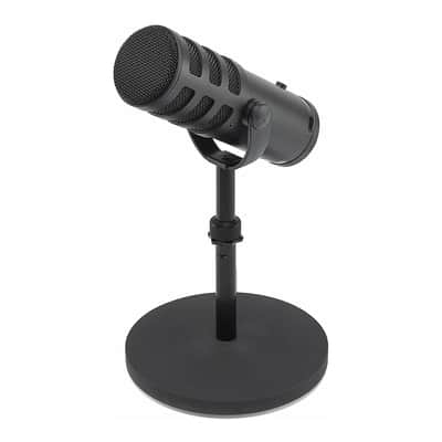 Samson Technologies Q9U Dynamic Broadcast Microphone, XLR/USB, Black image 8