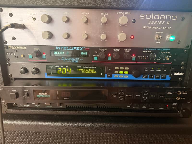 Yamaha SPX90 Digital Sound Processor 1980s - Black image 1