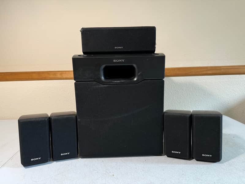 Sony HT-DDW750 Home Theater Speaker System 5.1 Channel Surround Sound Sub Audio image 1