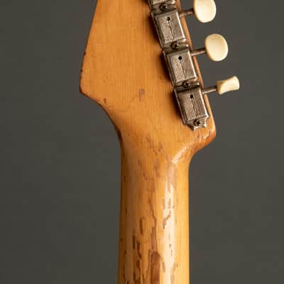 1958 Fender Musicmaster Electric Guitar - OHSC, newly refretted image 6