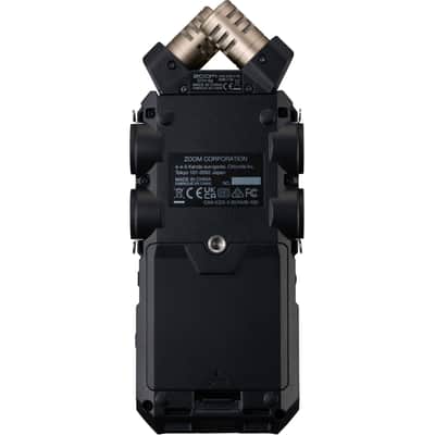 Zoom H6essential 6-Track 32-Bit Float Portable Audio Recorder image 6