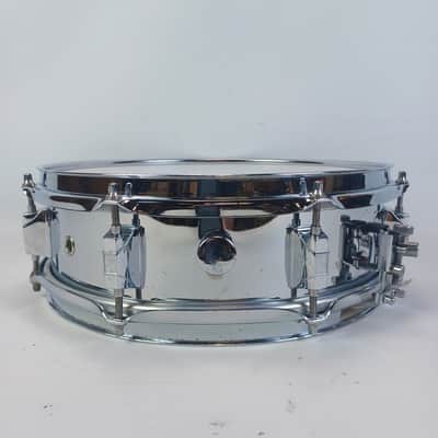 Yamaha 4x13"Steel Shell Piccolo Snare Drum Chrome Triple-Flange Rim 8Lug+Muffler image 6