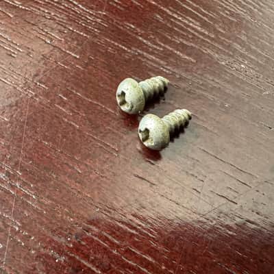 Gibson Vintage 1960's Nickel Les Paul SG ES Truss Rod Cover Screws 1961 1962 1963 1964  1960's image 3