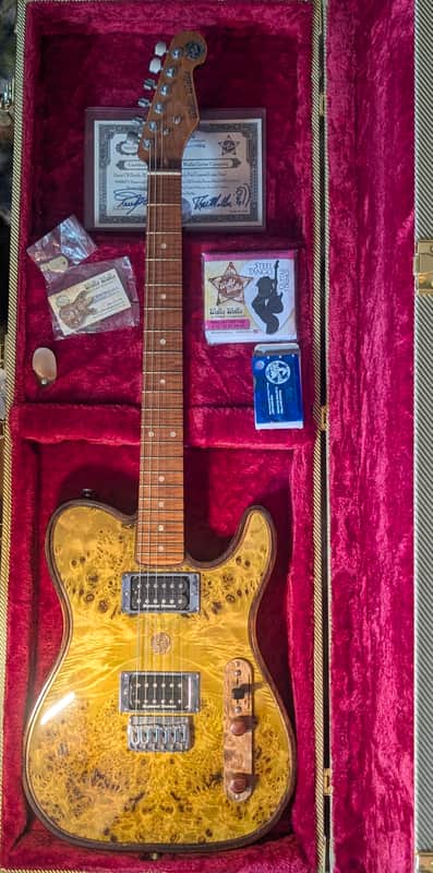 Walla Walla Maverick Crystal Lime Burl #0258 w OHSC image 1