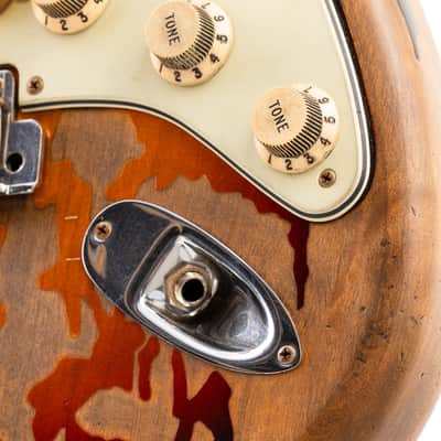 2012 Fender Custom Shop Rory Gallagher Signature Stratocaster - 3-Color Sunburst image 8