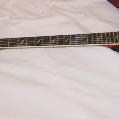 Jackson USA  Custom Shop NAMM Rhoads Doubleguitar, 1 of 1, ultra rare Root Beer Swirl image 16