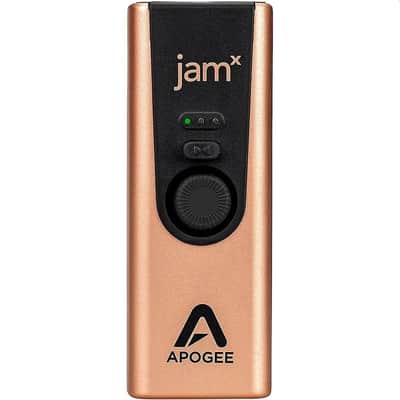 APOGEE JAM X Guitar Instrument Recording Audio Interface for Mac, Windows, iPad Pro and iPhone image 1