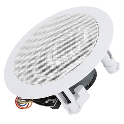 8) Rockville CC4T White 4" Commercial 70v Ceiling Speakers For Restaurant/Cafe image 8