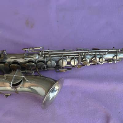 Antique saxophone Couesnon Monopole Made in France image 5