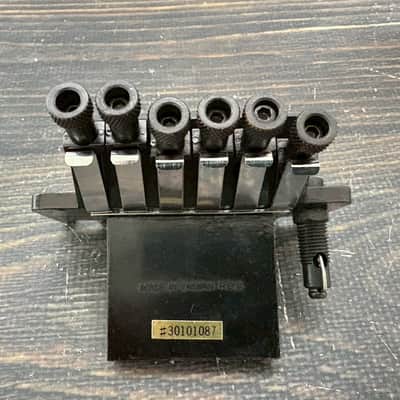 80s Jackson JT-6 Tremolo Bridge Floyd Rose Licensed Black w/ Arm image 7