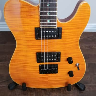 Fender Telecaster Special Edition Custom H-H 1997-98 - Amber image 2