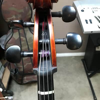 San Diego Violins Cello STV 1015 Full Size Early 2000’s - European stain image 3