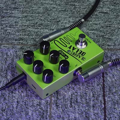 M-VAVE Analog Delay Guitar Pedal – 600ms Delay, 2-Band EQ, True Bypass, Dual Power Supply (DC/USB-C) image 5