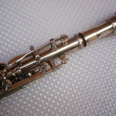 Peddler Metal Clarinet Vintage 1920s - Silver image 12