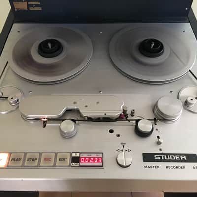 Studer MASTER RECORDER A80-VU II only 647 hours!!! mid 80's image 1