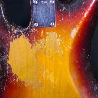 Fender 1958 Precision P Bass 3-Tone Sunburst All Original image 12