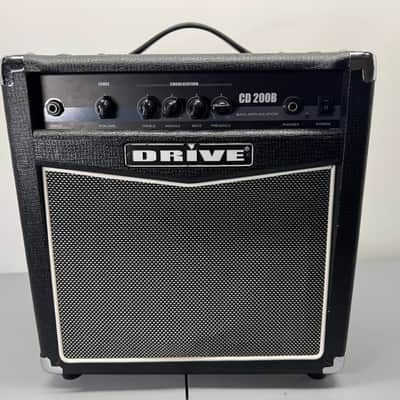 Drive CD200B Black Solid State Practice Combo Single Speaker Bass Guitar Amp image 1