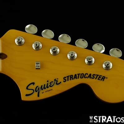 Fender Squier Classic Vibe 70s Strat NECK + TUNERS Stratocaster, LRL Laurel image 1