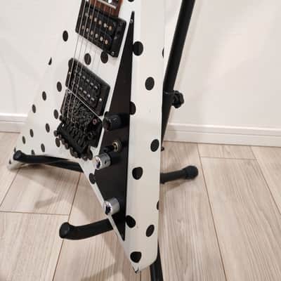 Grover Jackson Randy Rhoads RR V White Polka Dot - JAPAN MIJ image 13