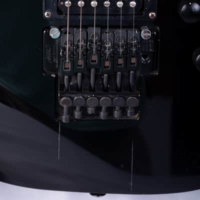 Kramer USA American Custom Gibson 490R / 498T Humbucker Pickups 1986-1987 Black Reverse Headstock image 3