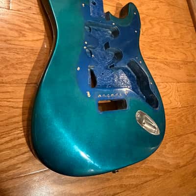 Stratocaster body - Blue image 1