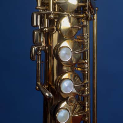 King Bb Soprano Saxophone 1926-27 - Lacquer / Spectacular! image 16