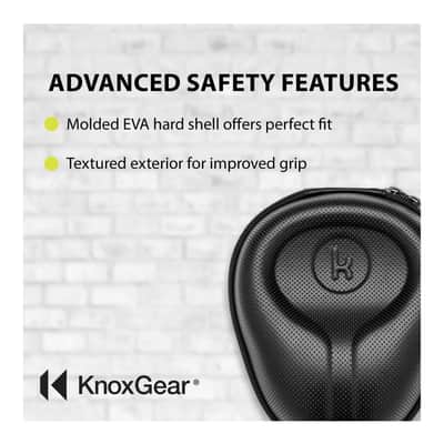 Knox Gear Large Headphone Case with EVA Hard Shell image 10