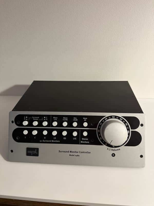 SPL 2489 SMC Surround Monitor Controller 2003 - Present - Black image 1