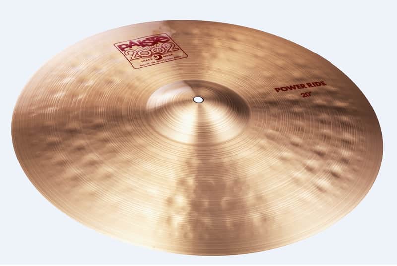 Paiste 2002 20" Power Ride Cymbal/Brand New-Warranty/Model # CY0001062920 image 1