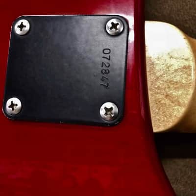 PRS CE 24 Alder Maple Top 1990 - Scarlet Red imagen 16