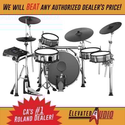 Roland TD-50KVX V-Drum Kit w/ 22" Bass Drum & TD-50X module upgrade. Buy from CA's #1 Dealer !!