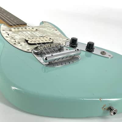 1996 Fender Kurt Cobain Japan Jagstang – 50th Anniversary - Sonic Blue image 12