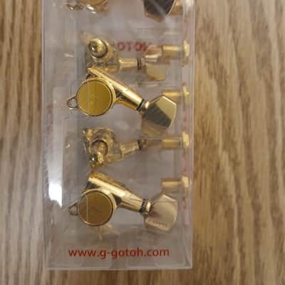 Gotoh 510 non locking 6-in-line Gold 2020s - Gold image 1
