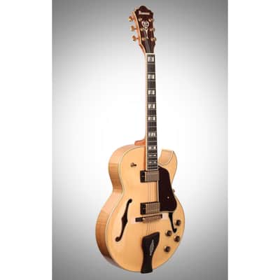 Ibanez LGB30 George Benson Electric Guitar, Natural, with Case image 4