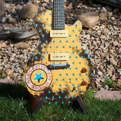 Michael Kelly Patriot Special "Newcastle Brown Ale" Les Paul-style electric guitar w/ Free Shipping image 1