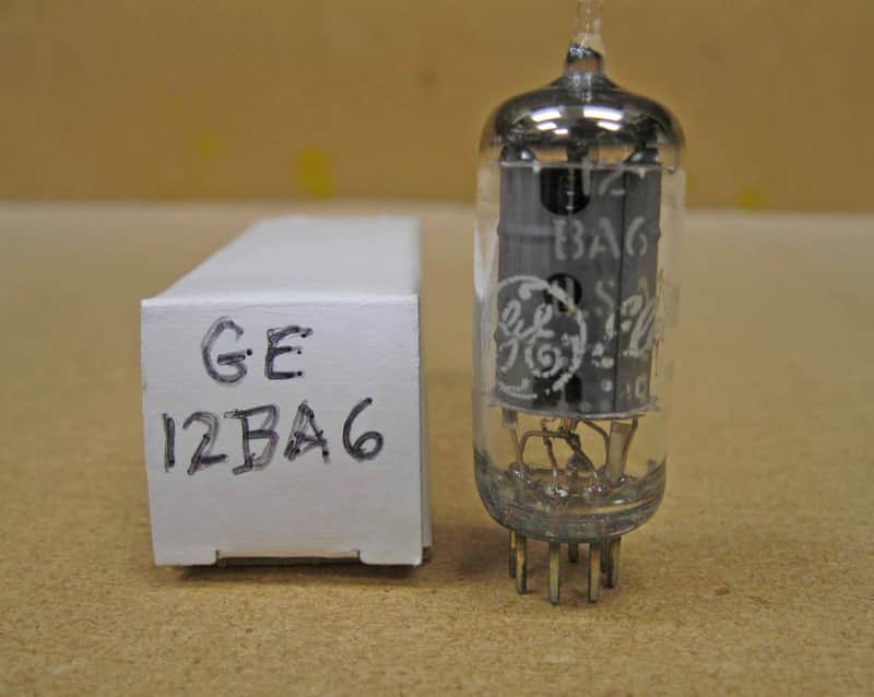 GE General Electric 12BA6 Vacuum Tube image 1