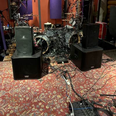 6 Pearl Music City Custom Pure Reference 2019 or 2020 - Satin grey sea glass Evanescence toured and recorded with. image 3
