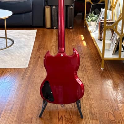 2021 GIBSON SG!! ~ P-90 Pickups & Burgundy Sparkle Finish!! ~ Excellent Condition! ~ OHSC & Case Candy!! image 14