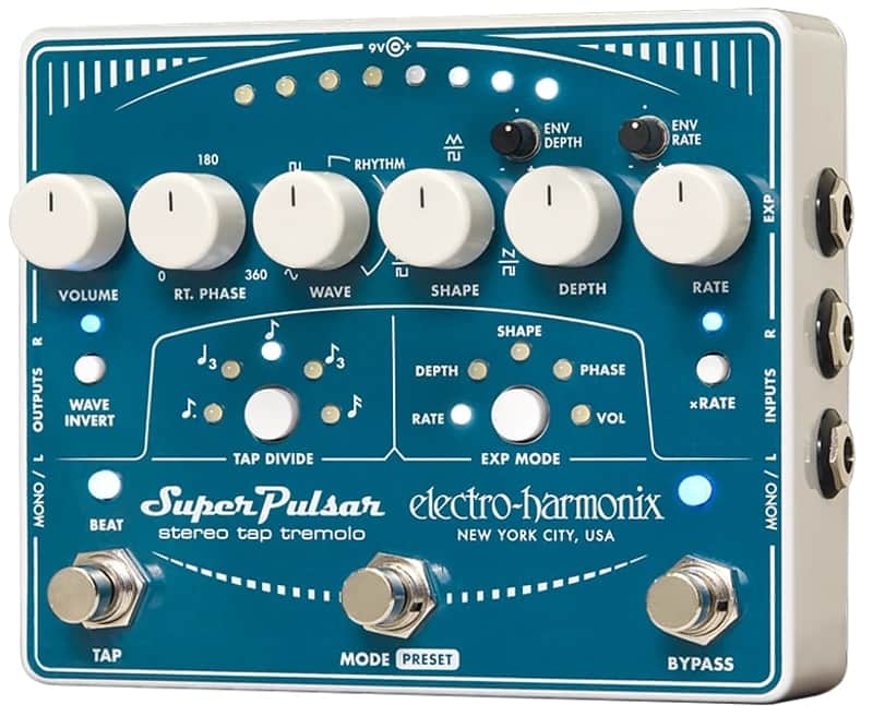 ギター ELECTRO-HARMONIX SUPER PULSAR Electro-Harmonix Super Pulsar Tremolo | Reverb Canada